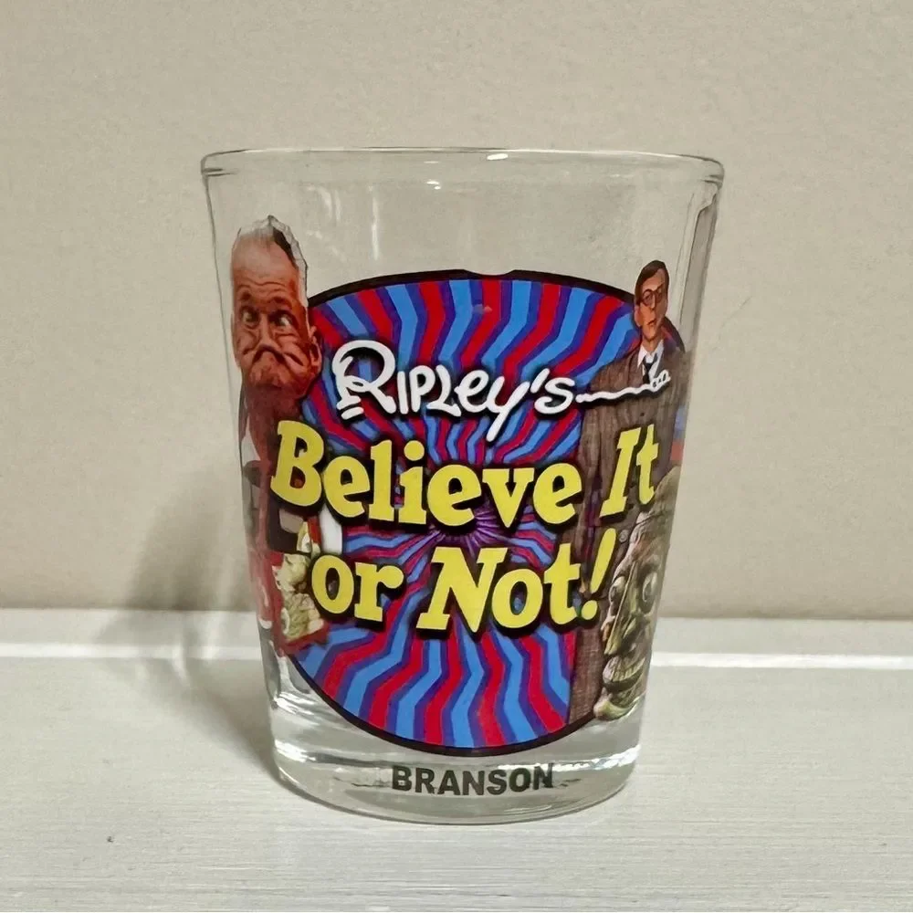 Ripley's Believe It or Not! Branson MO Shot Glass | Souvenir Collectible Barware